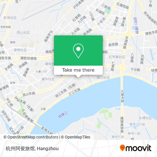 杭州阿俊旅馆 map