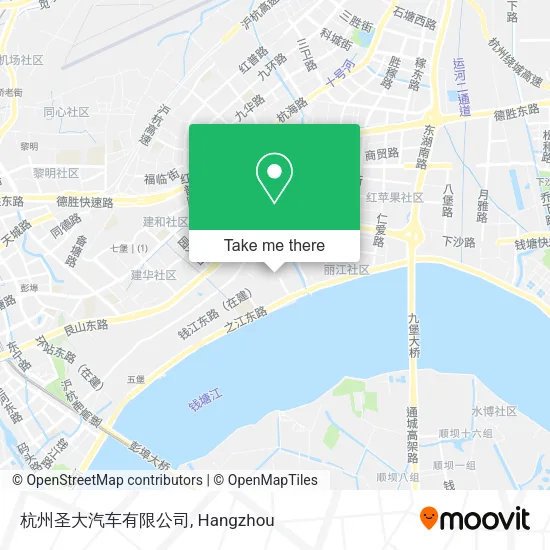 杭州圣大汽车有限公司 map