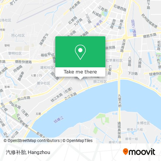汽修补胎 map