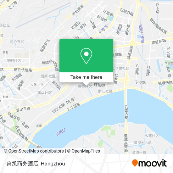 曾凯商务酒店 map
