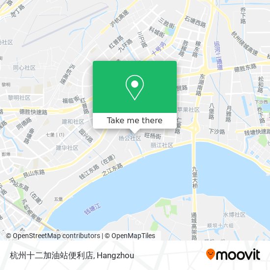 杭州十二加油站便利店 map