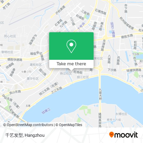 千艺发型 map