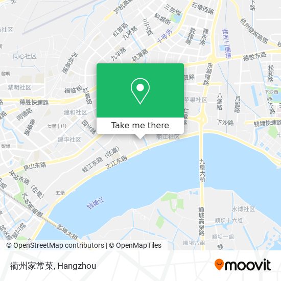 衢州家常菜 map