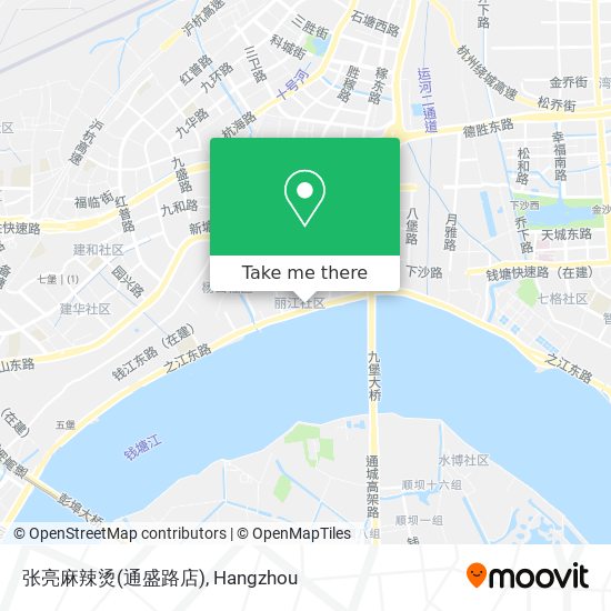 张亮麻辣烫(通盛路店) map