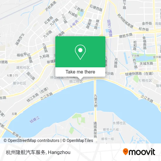杭州隆航汽车服务 map