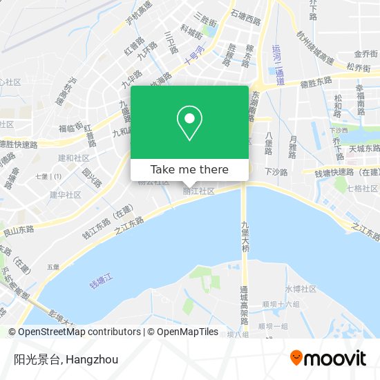阳光景台 map