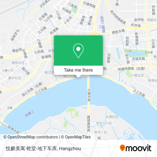 悦麒美寓·乾堂-地下车库 map