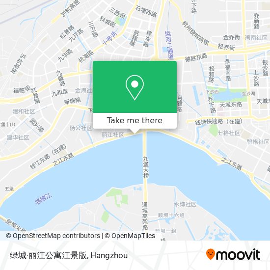 绿城·丽江公寓江景版 map