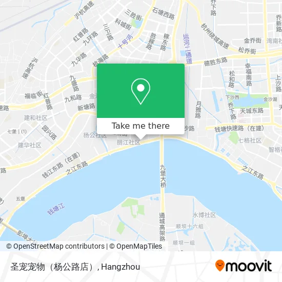 圣宠宠物（杨公路店） map