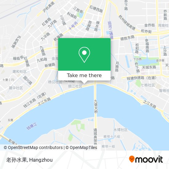 老孙水果 map