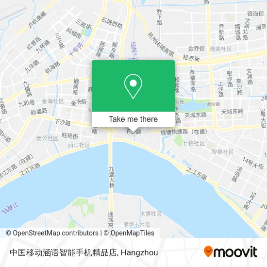中国移动涵语智能手机精品店 map