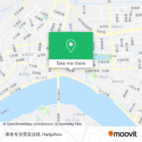 袭卷专业烫染连锁 map