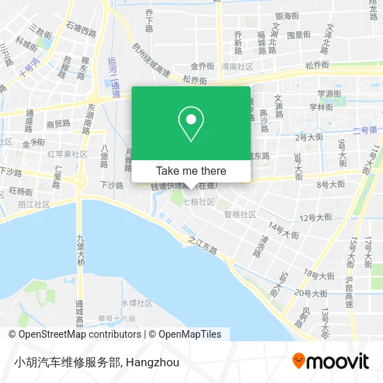 小胡汽车维修服务部 map