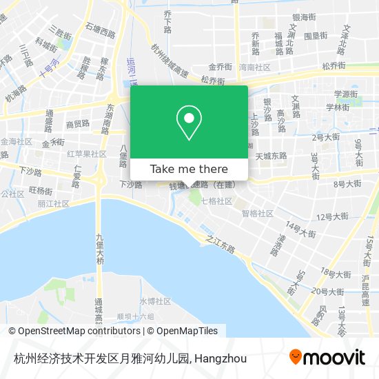 杭州经济技术开发区月雅河幼儿园 map