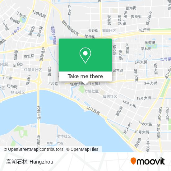 高湖石材 map