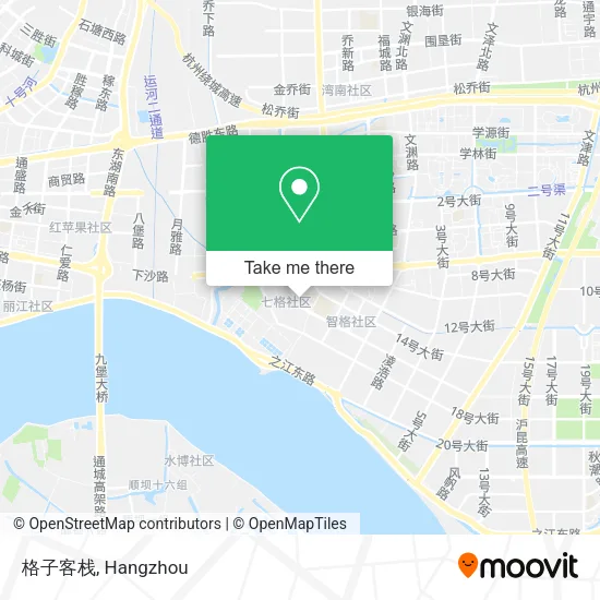 格子客栈 map