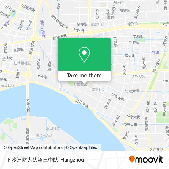 下沙巡防大队第三中队 map
