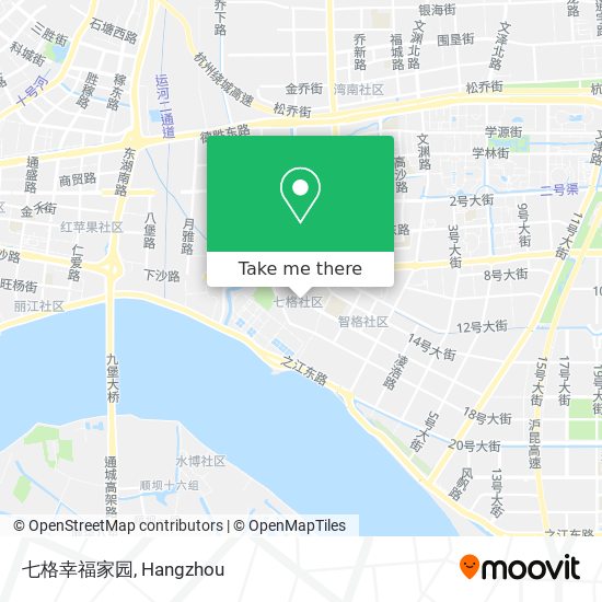 七格幸福家园 map