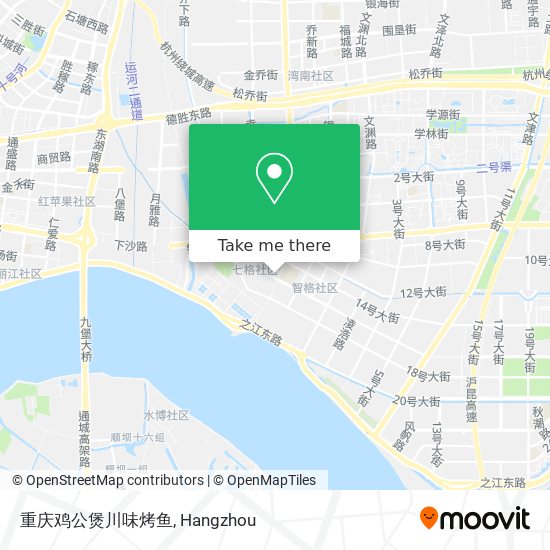 重庆鸡公煲川味烤鱼 map