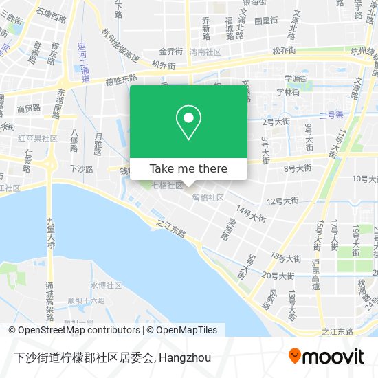 下沙街道柠檬郡社区居委会 map