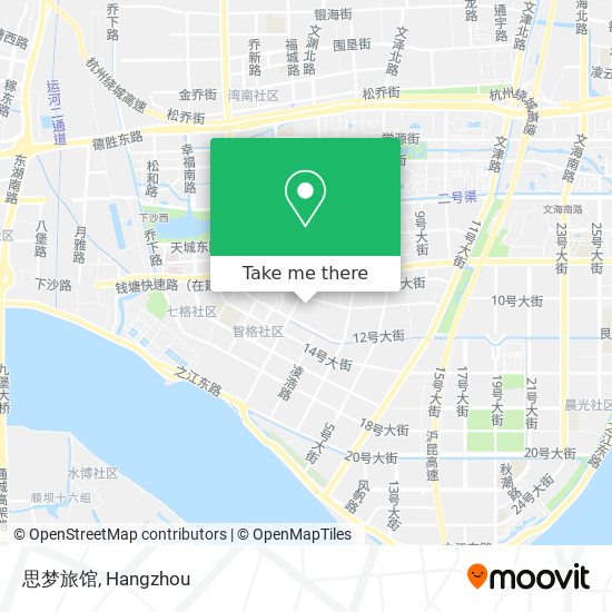 思梦旅馆 map
