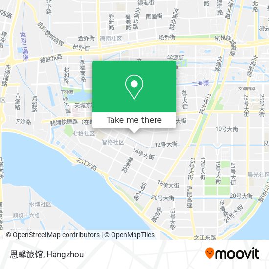 恩馨旅馆 map