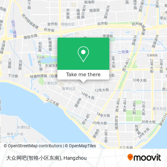 大众网吧(智格小区东南) map