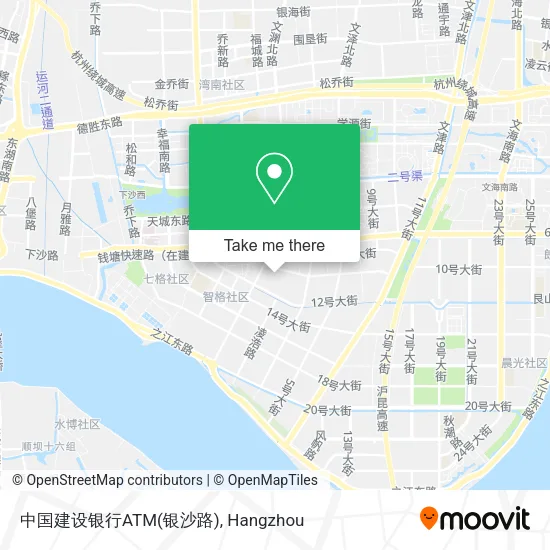 中国建设银行ATM(银沙路) map