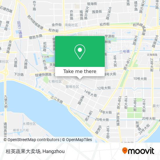 桂英蔬果大卖场 map