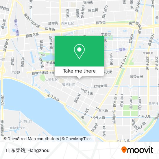 山东菜馆 map