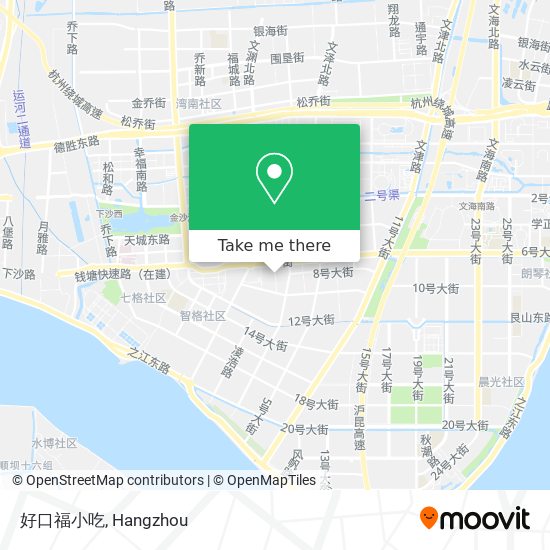 好口福小吃 map