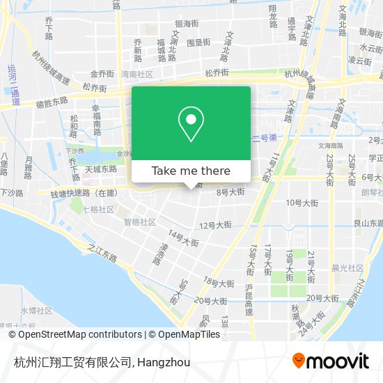 杭州汇翔工贸有限公司 map
