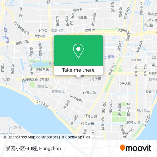 景园小区-40幢 map