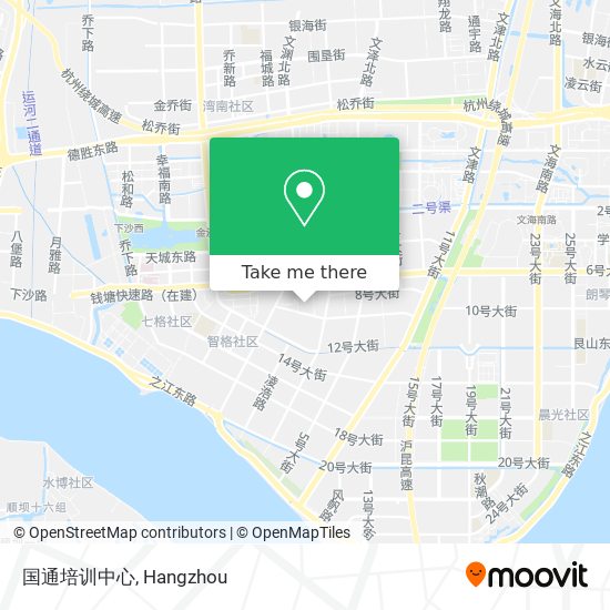 国通培训中心 map