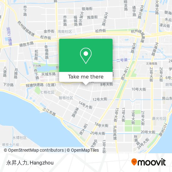 永昇人力 map