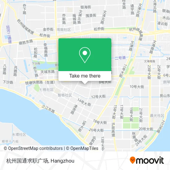 杭州国通求职广场 map