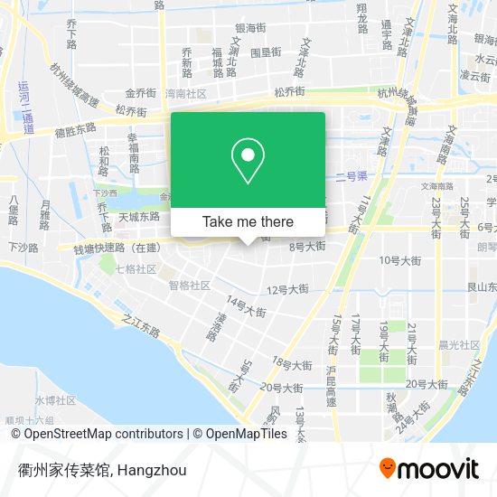 衢州家传菜馆 map