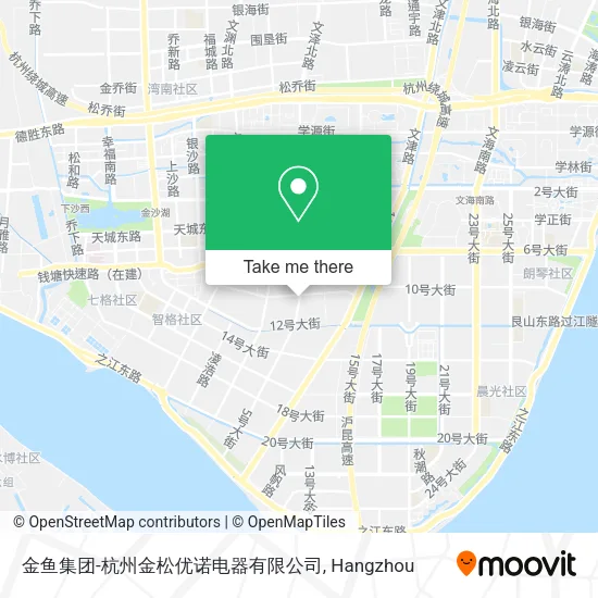 金鱼集团-杭州金松优诺电器有限公司 map
