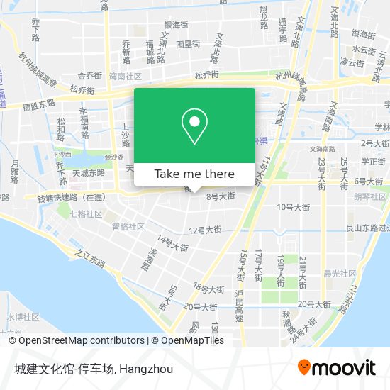 城建文化馆-停车场 map