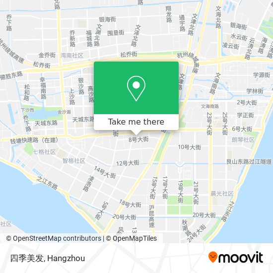 四季美发 map