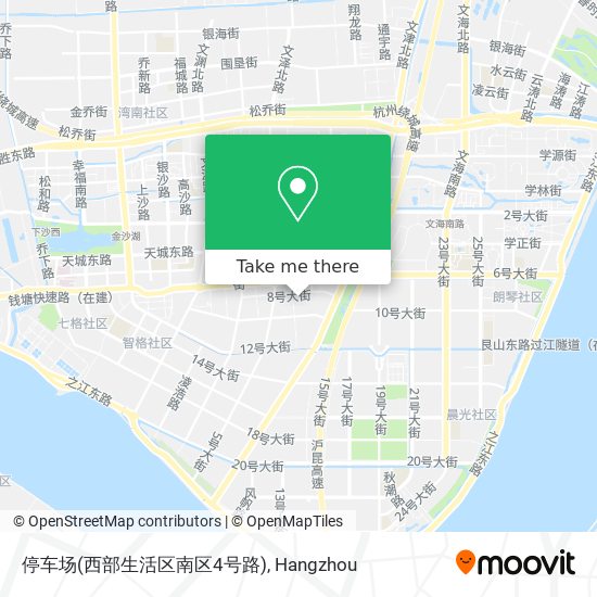 停车场(西部生活区南区4号路) map