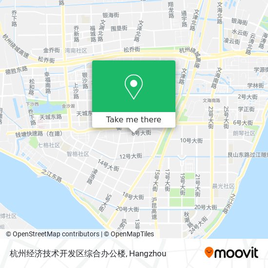 杭州经济技术开发区综合办公楼 map