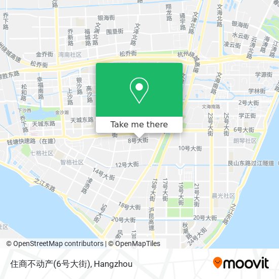住商不动产(6号大街) map