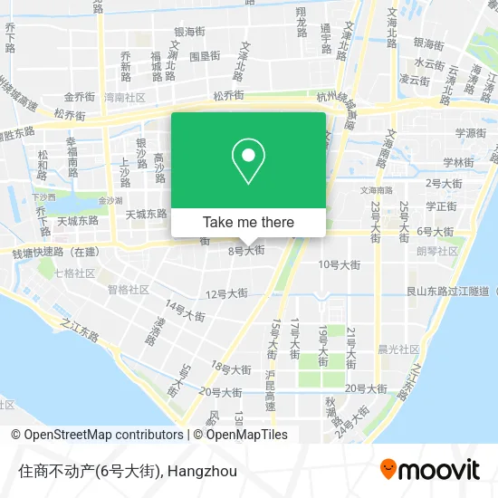 住商不动产(6号大街) map