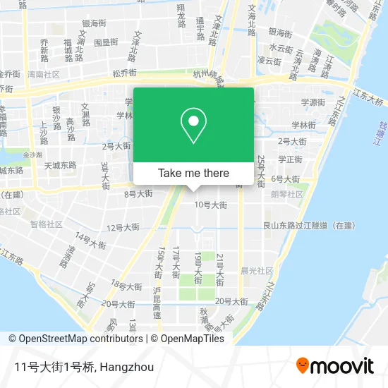 11号大街1号桥 map