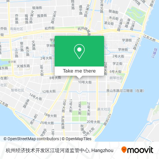 杭州经济技术开发区江堤河道监管中心 map