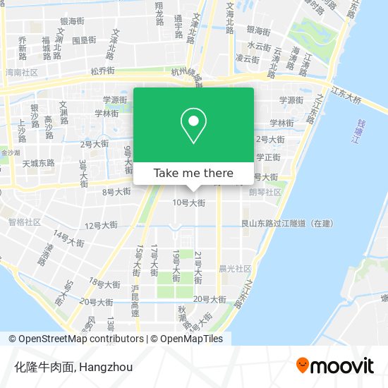 化隆牛肉面 map