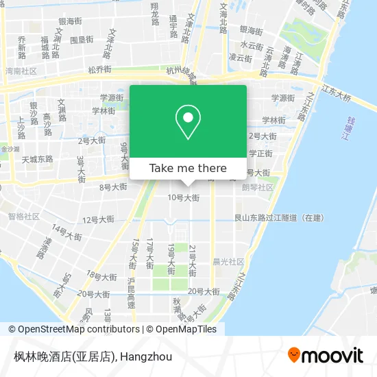 枫林晚酒店(亚居店) map
