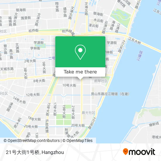 21号大街1号桥 map