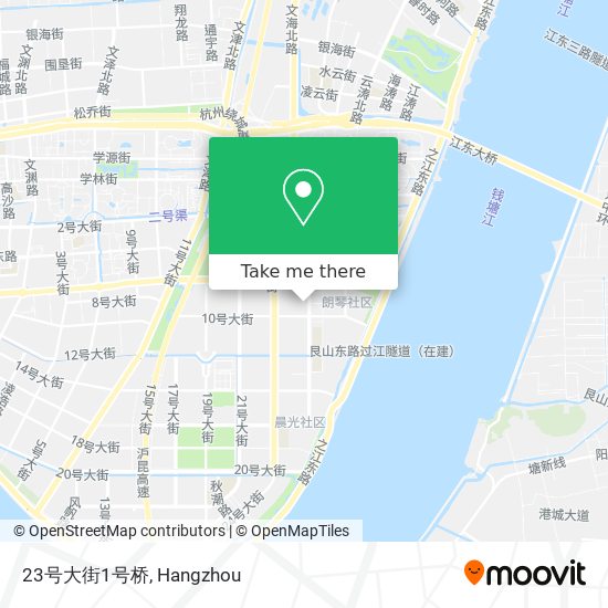 23号大街1号桥 map